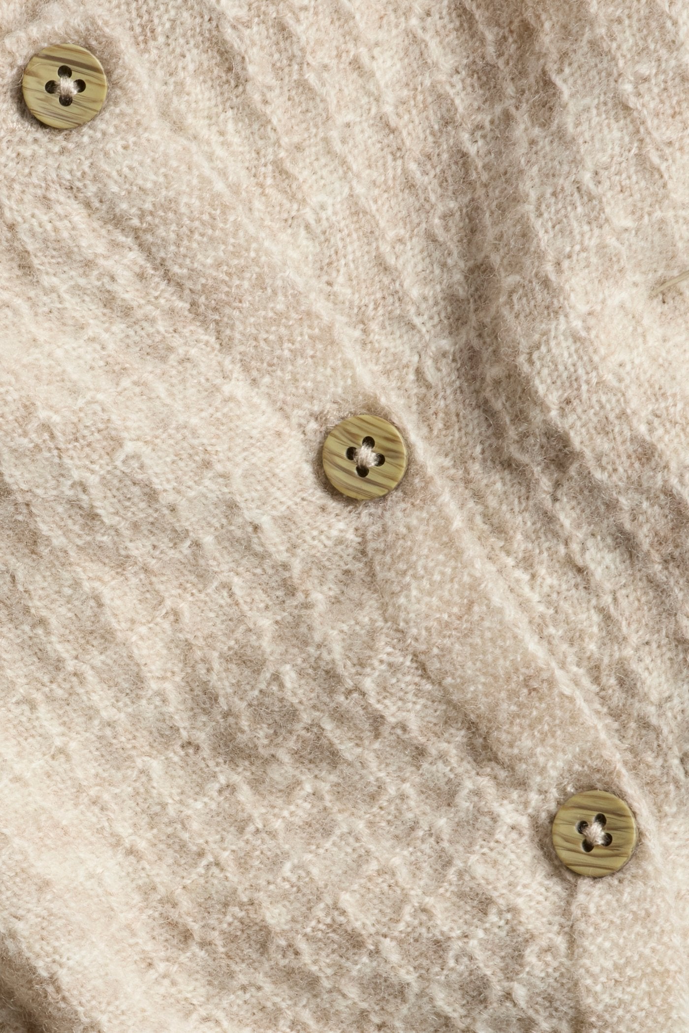 Baby beige wool-cashmere cardigan