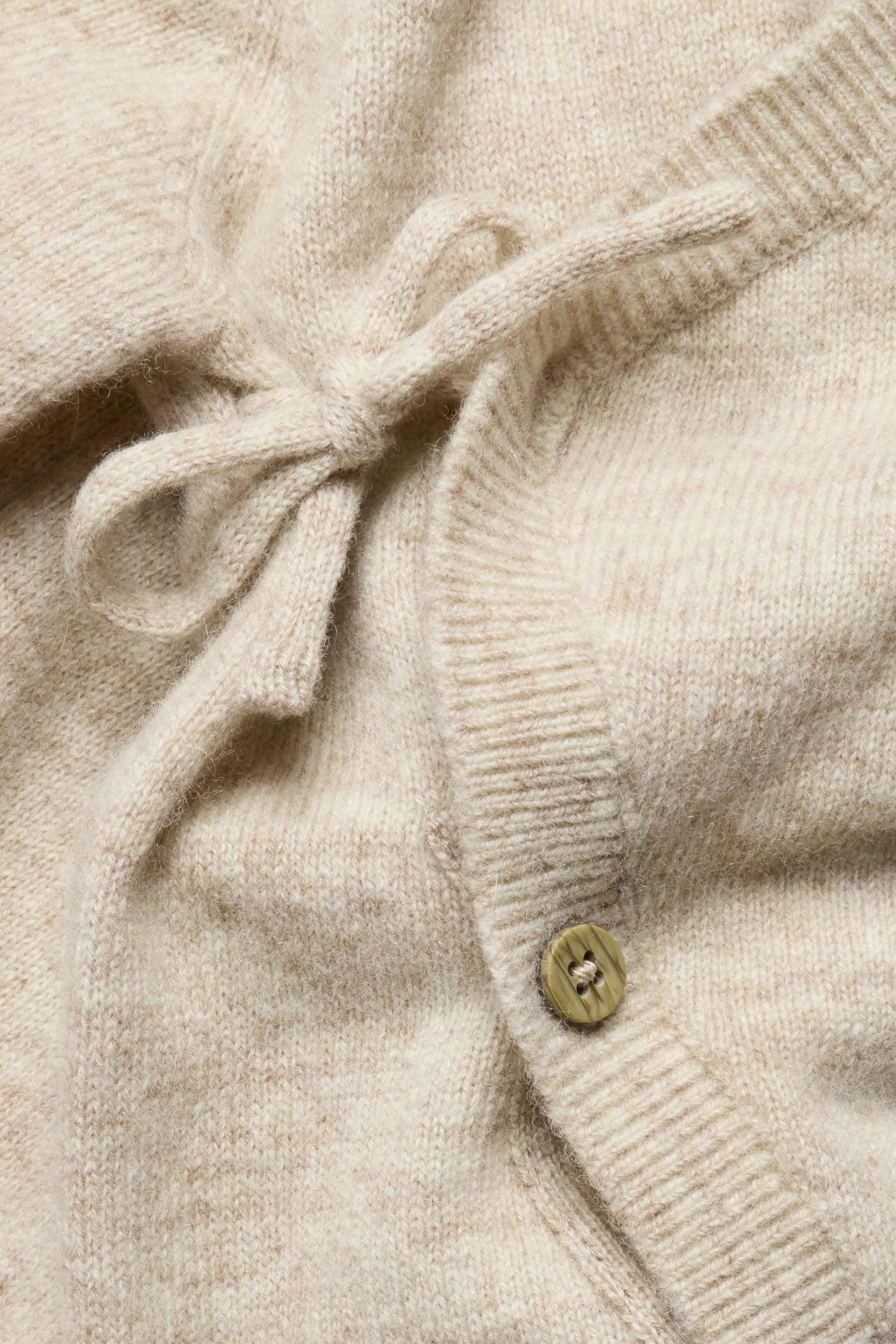 Baby beige wool-cashmere jumpsuit