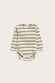 Baby beige ribbed bodysuit