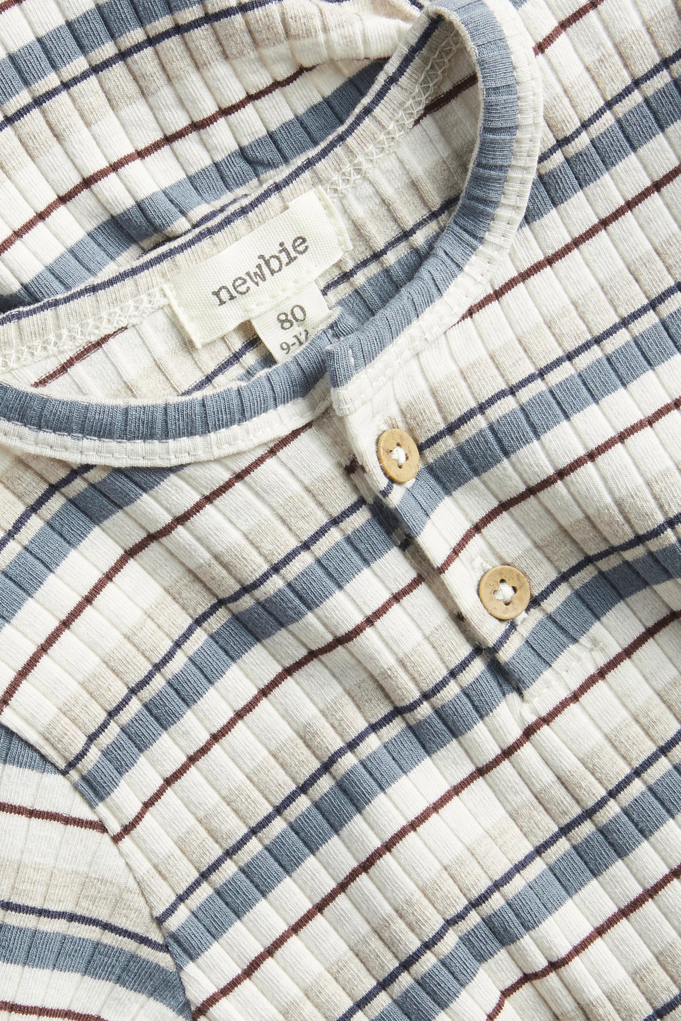 Baby blue ribbed bodysuit