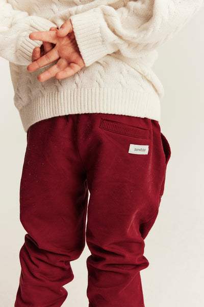 Kids´ red jogging trousers