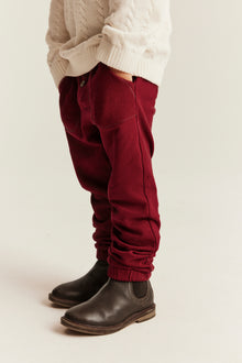 Kids´ red jogging trousers