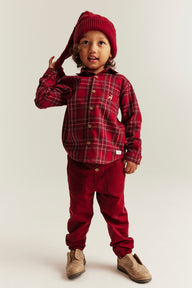Kids´ red jogging trousers