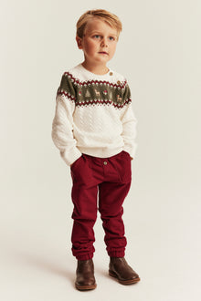 Kids´ red jogging trousers