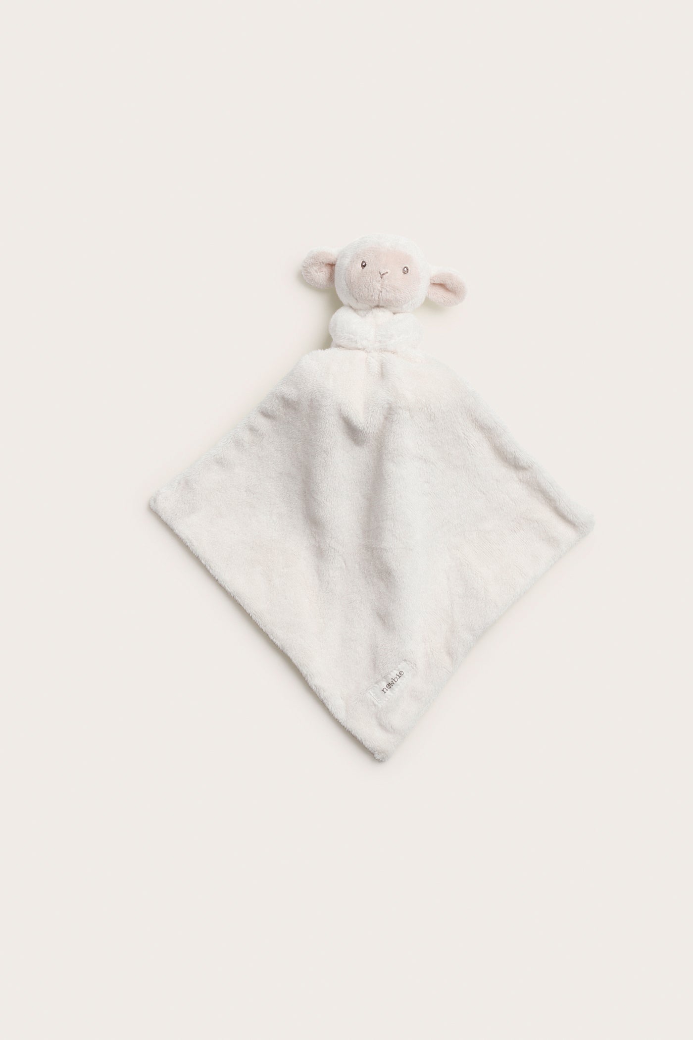 Baby white lamb plush blanket