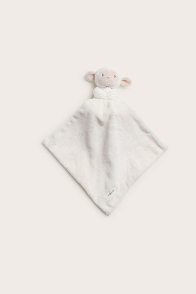 Baby white lamb plush blanket