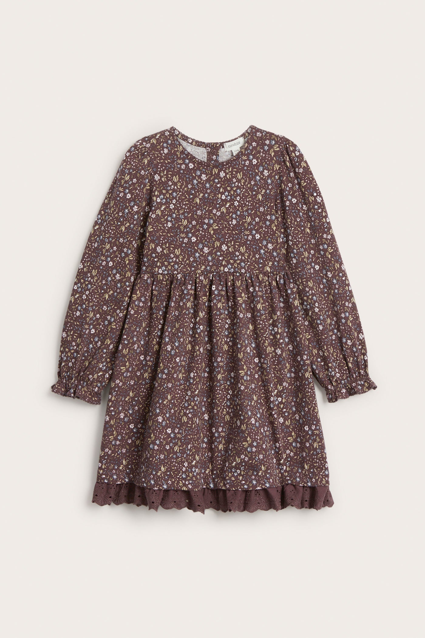 Kids' lilac floral dress