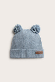 Baby & kids blue pom-pom hat