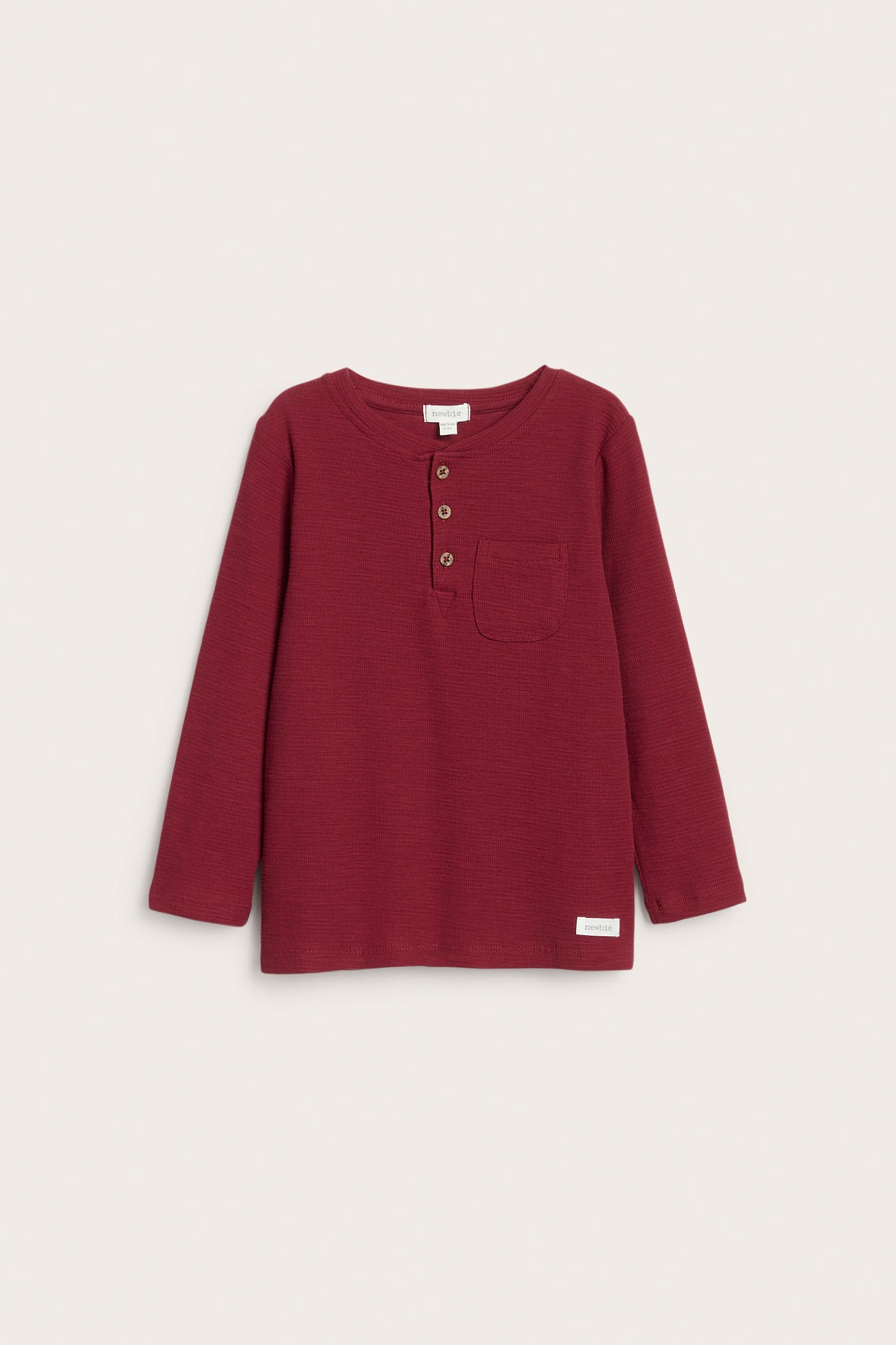 Baby & kids' red grandad top