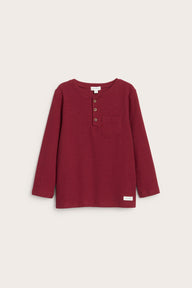 Baby & kids' red grandad top
