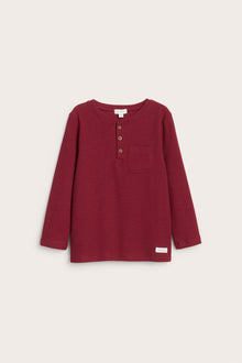 Baby & kids' red grandad top