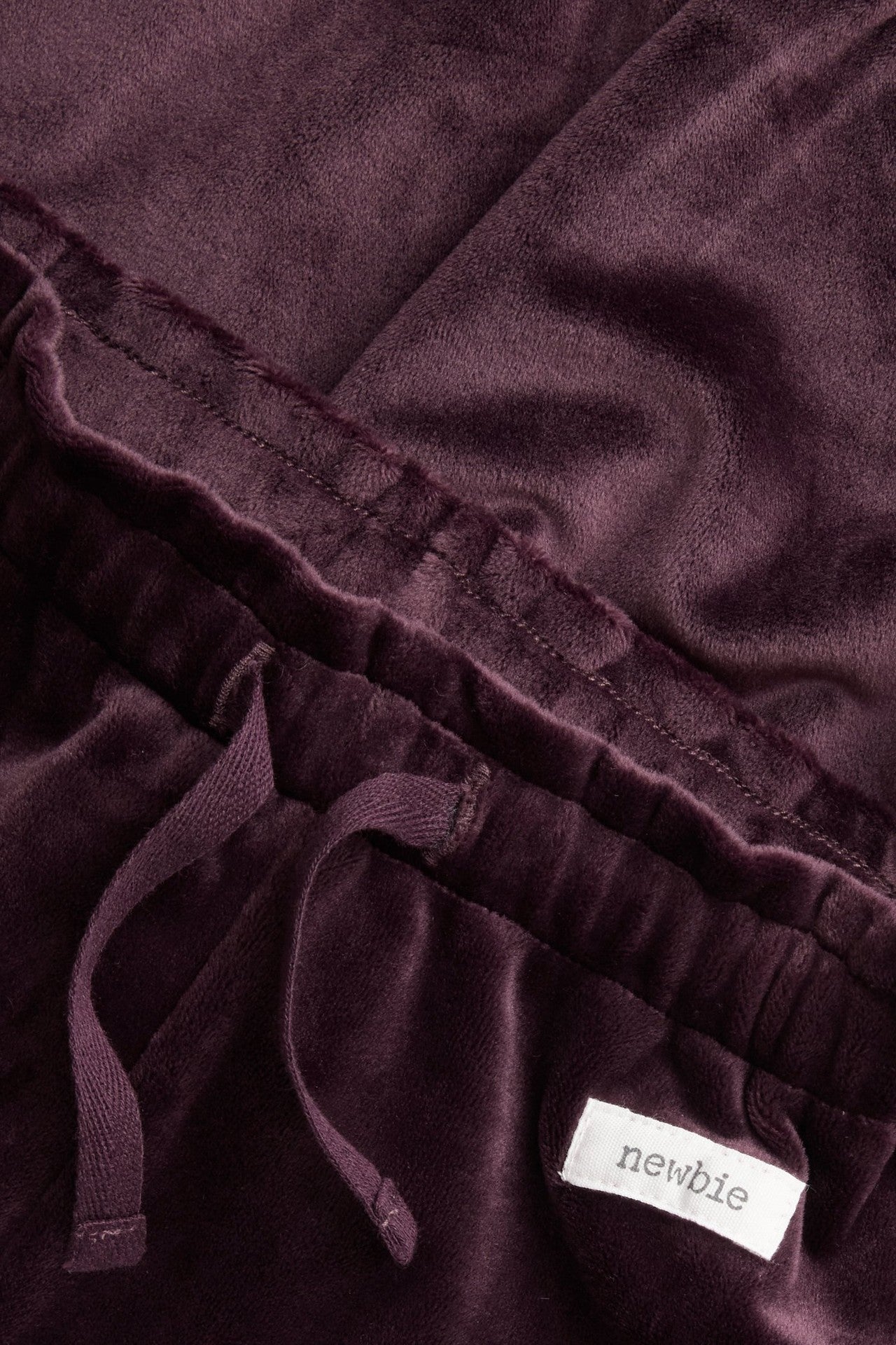 Baby lilac velour joggers