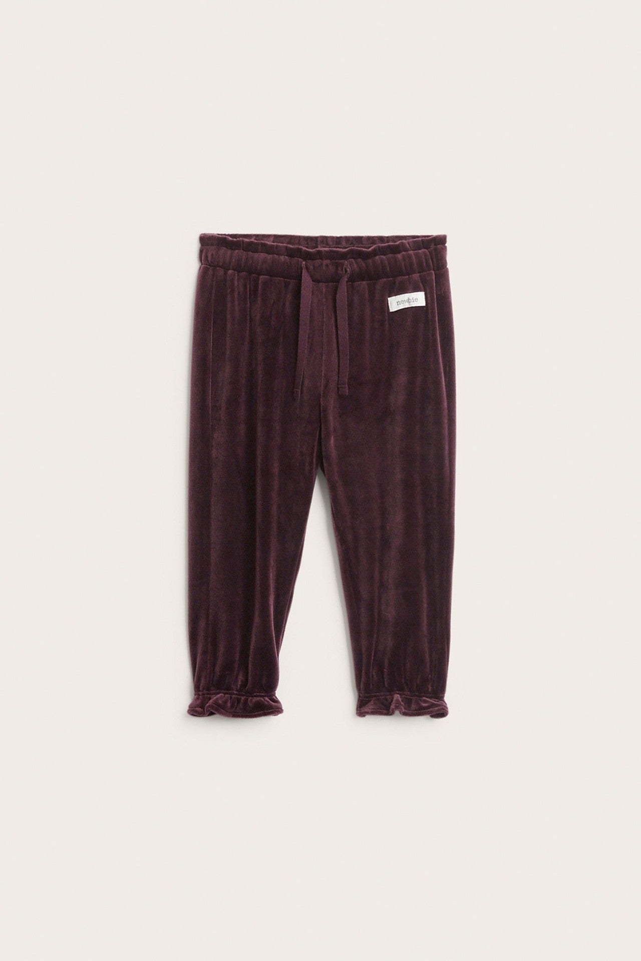 Baby lilac velour joggers