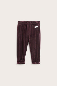 Baby lilac velour joggers