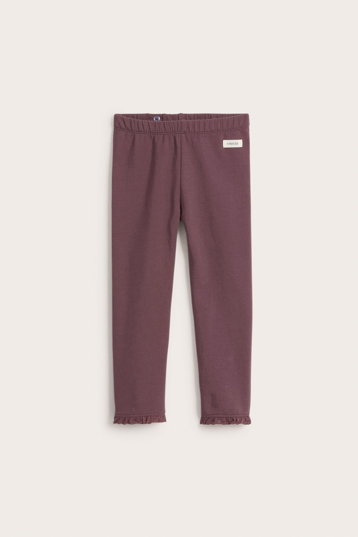 Kids' lilac basic leggings
