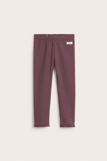 Kids' lilac basic leggings