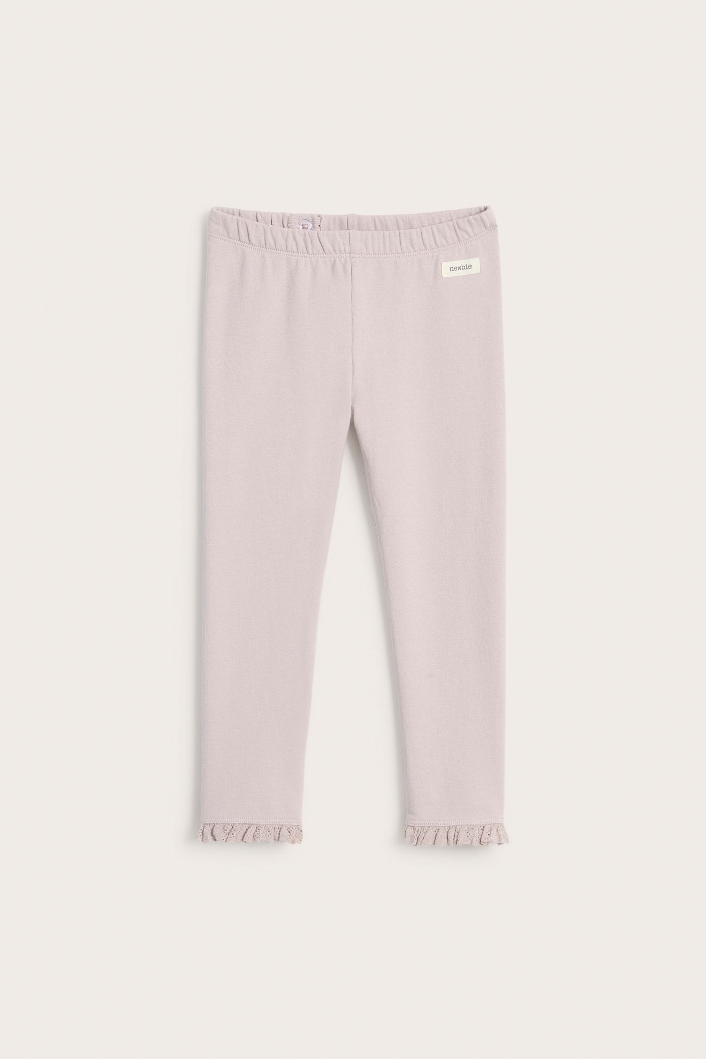 Kids' lilac basic leggings