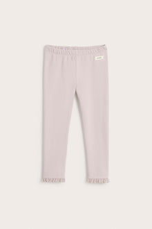 Kids' lilac basic leggings