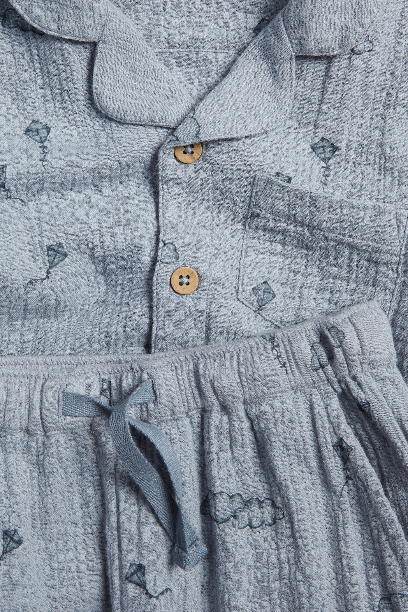 Baby & kids' blue kite pyjamas