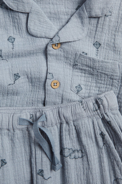 Baby & kids' blue kite pyjamas