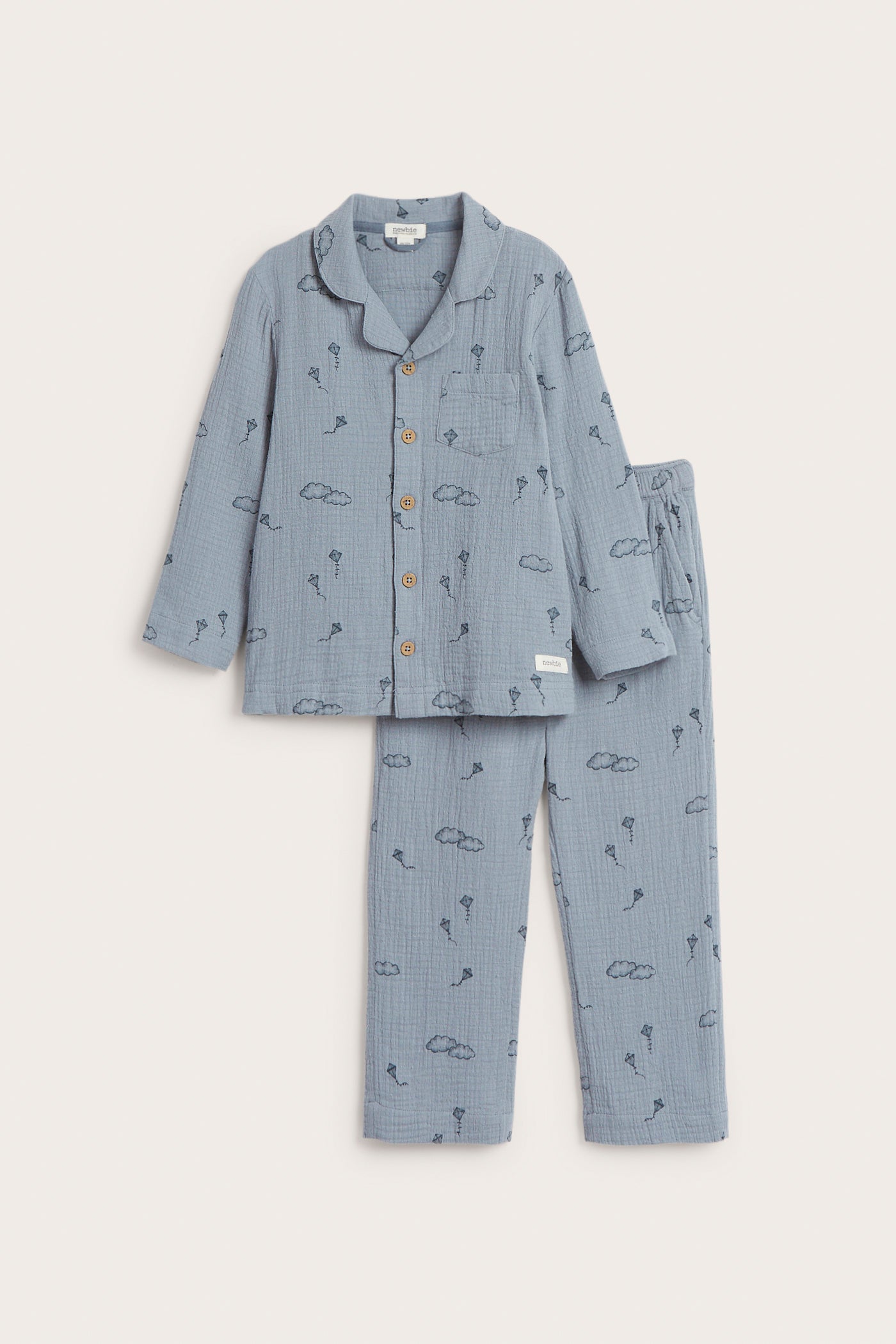 Baby & kids' blue kite pyjamas
