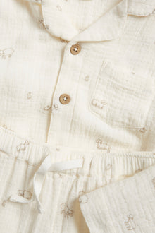 Baby & kids' white lamb pyjamas