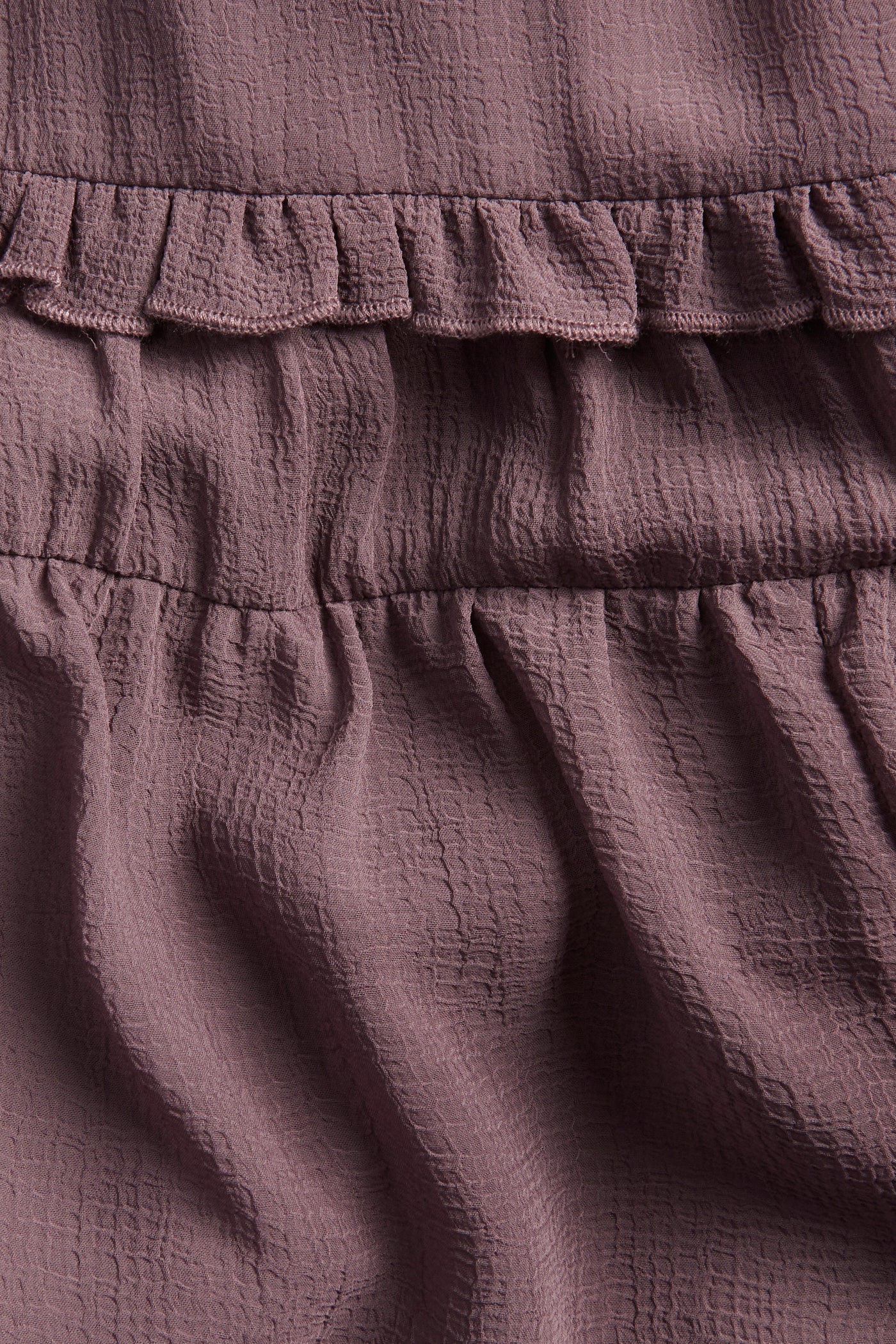 Women's lilac chiffon skirt
