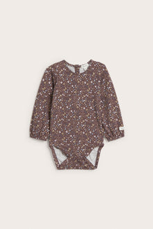 Baby lilac floral bodysuit