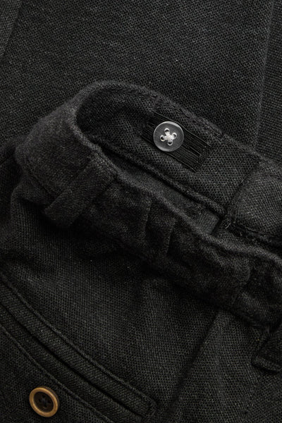 Baby grey turn-up trousers