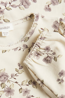 Kids' beige floral top