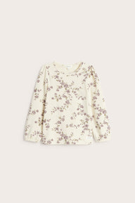 Kids' beige floral top
