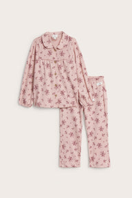 Baby & kids' pink floral pyjamas