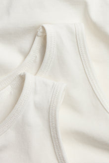 Baby & kids' white 2-pack singlets