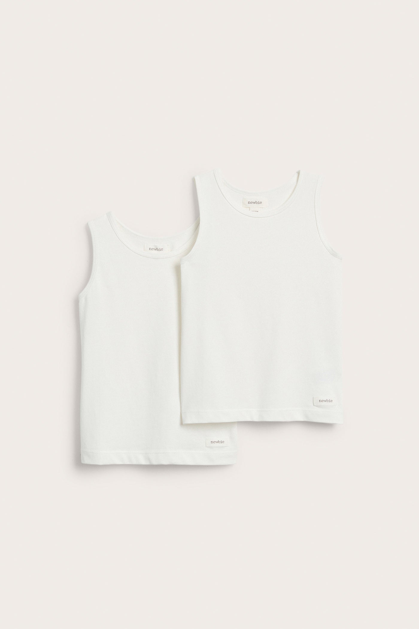 Baby & kids' white 2-pack singlets