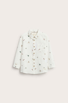 Kids´ white shirt with Christmas print
