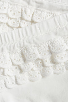 Baby white briefs (2-pack)