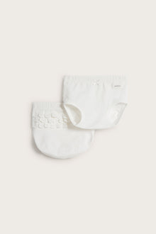 Baby white briefs (2-pack)