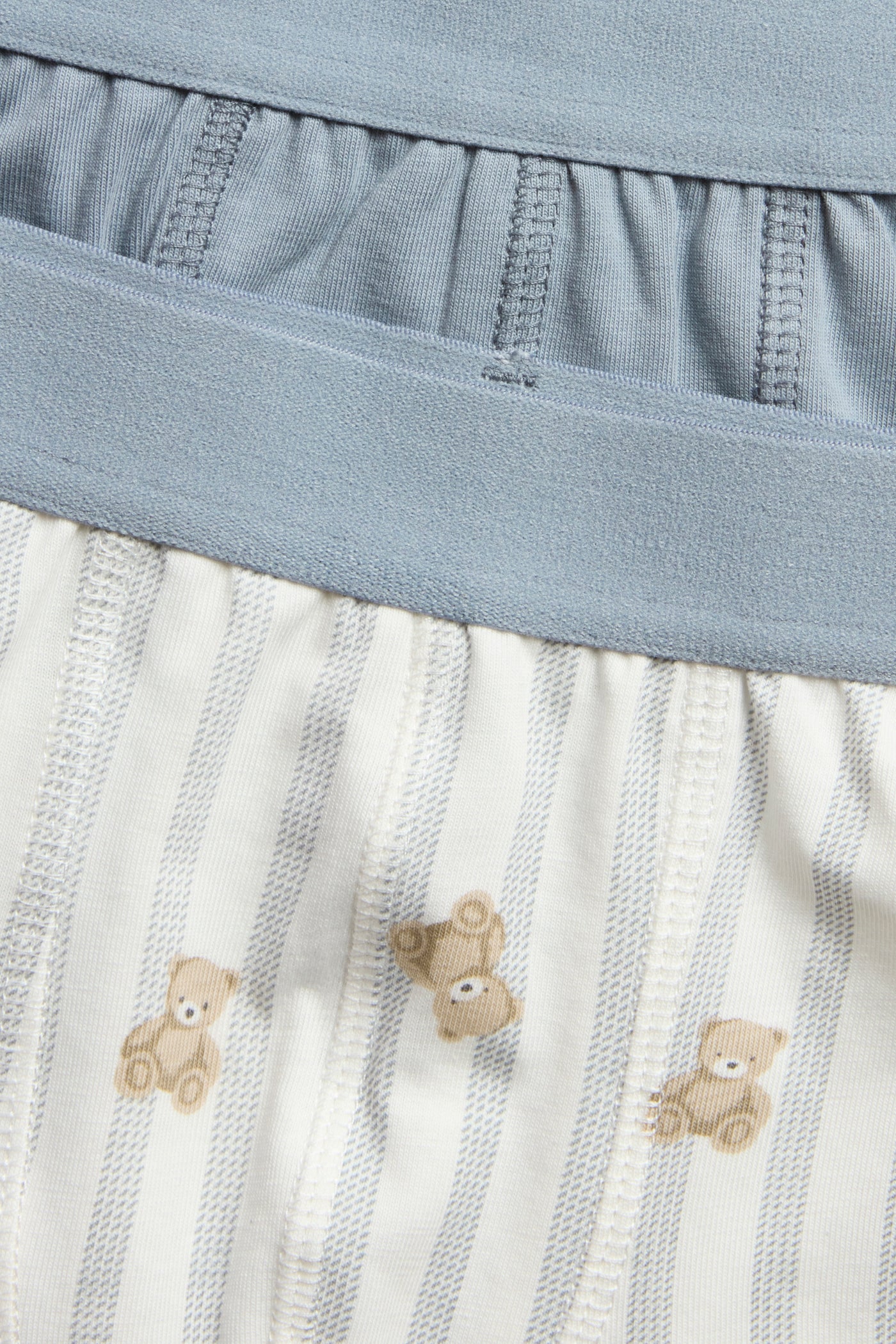 Kids teddy bear print boxer shorts 2-pack