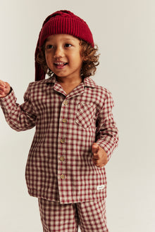 Baby & kids´ red checked pyjamas
