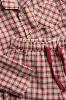 Baby & kids´ red checked pyjamas