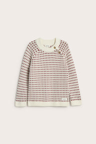Baby & kids´ red and white knitted jumper