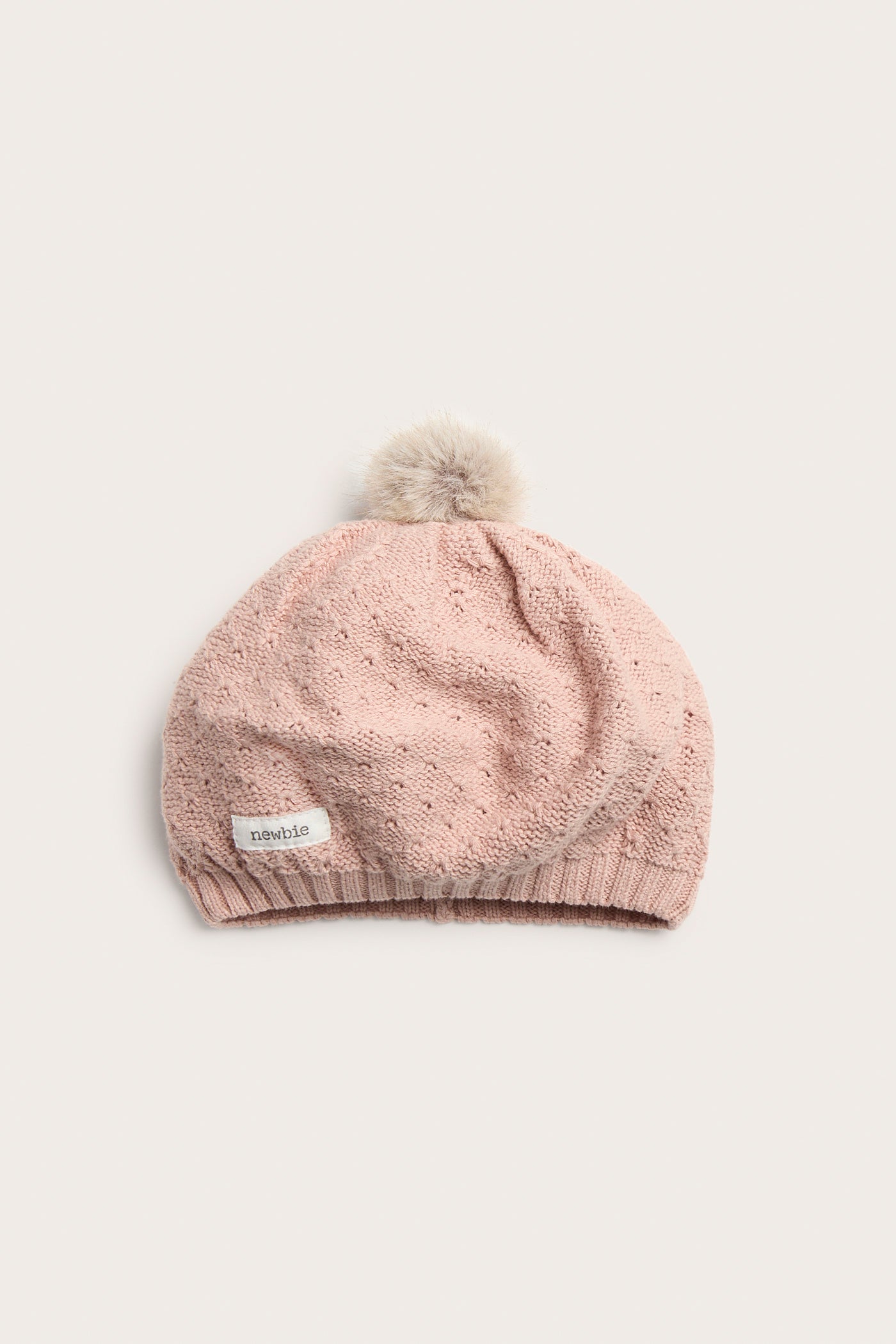 Baby & kids pink knitted hat