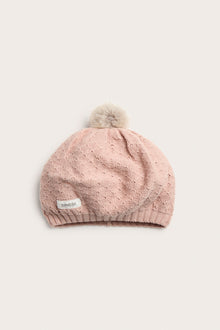 Baby & kids pink knitted hat