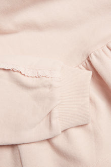 Baby & kids pink hooded sweatshirt with lace