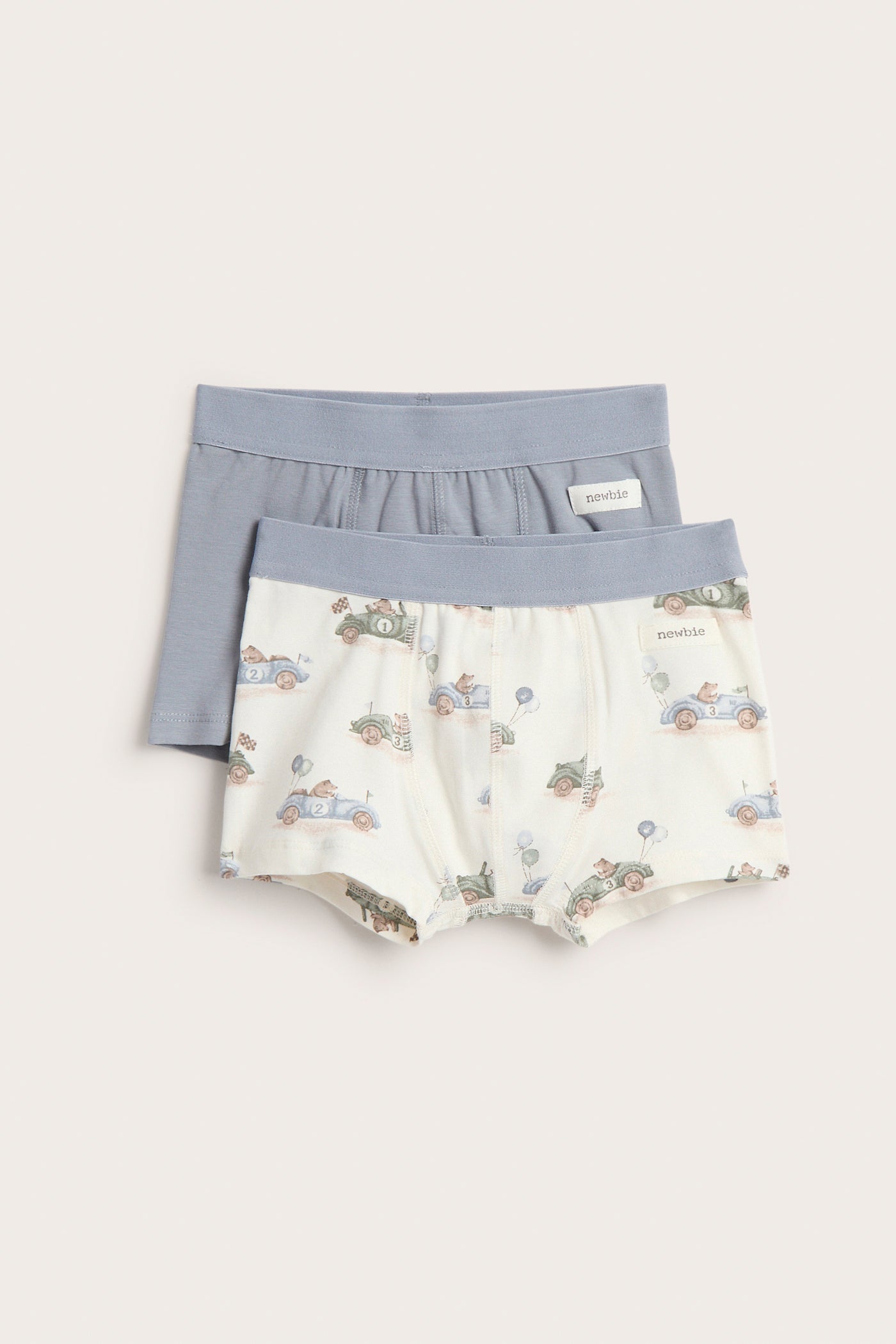 Kids' blue boxer shorts 2-pack