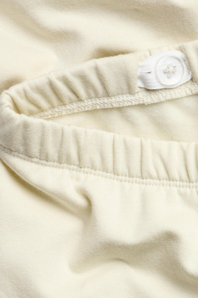 Baby beige leggings with brushed inside