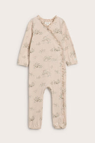 Baby pink floral deer jumpsuit