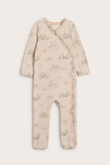 Baby pink floral deer jumpsuit