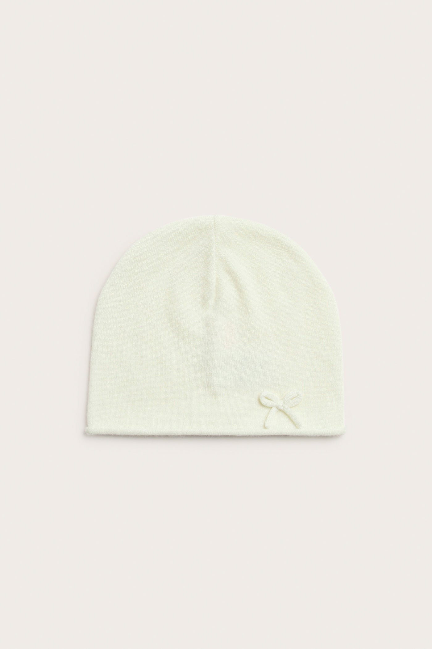 Baby & Kids' white wool and cashmere-blend hat