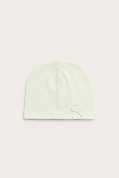 Baby & Kids' white wool and cashmere-blend hat